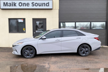 2022 Hyundai Elantra with professional window tint in North Bay